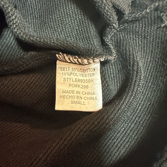 Aemi+Co S Distressed Black Hoodie - Picture 4 of 4